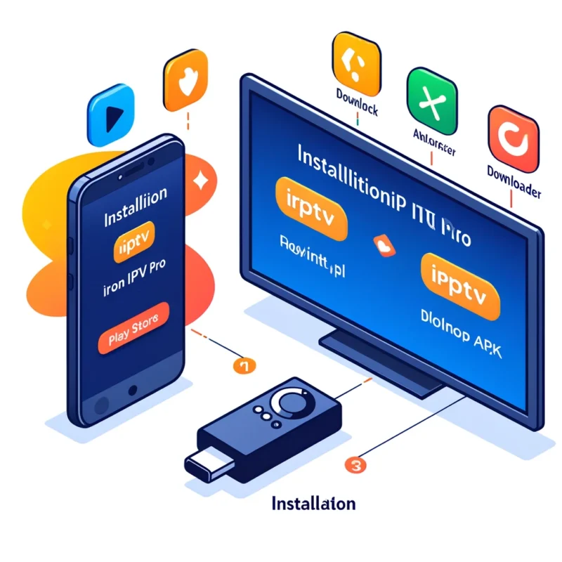 application IRON IPTV PRO